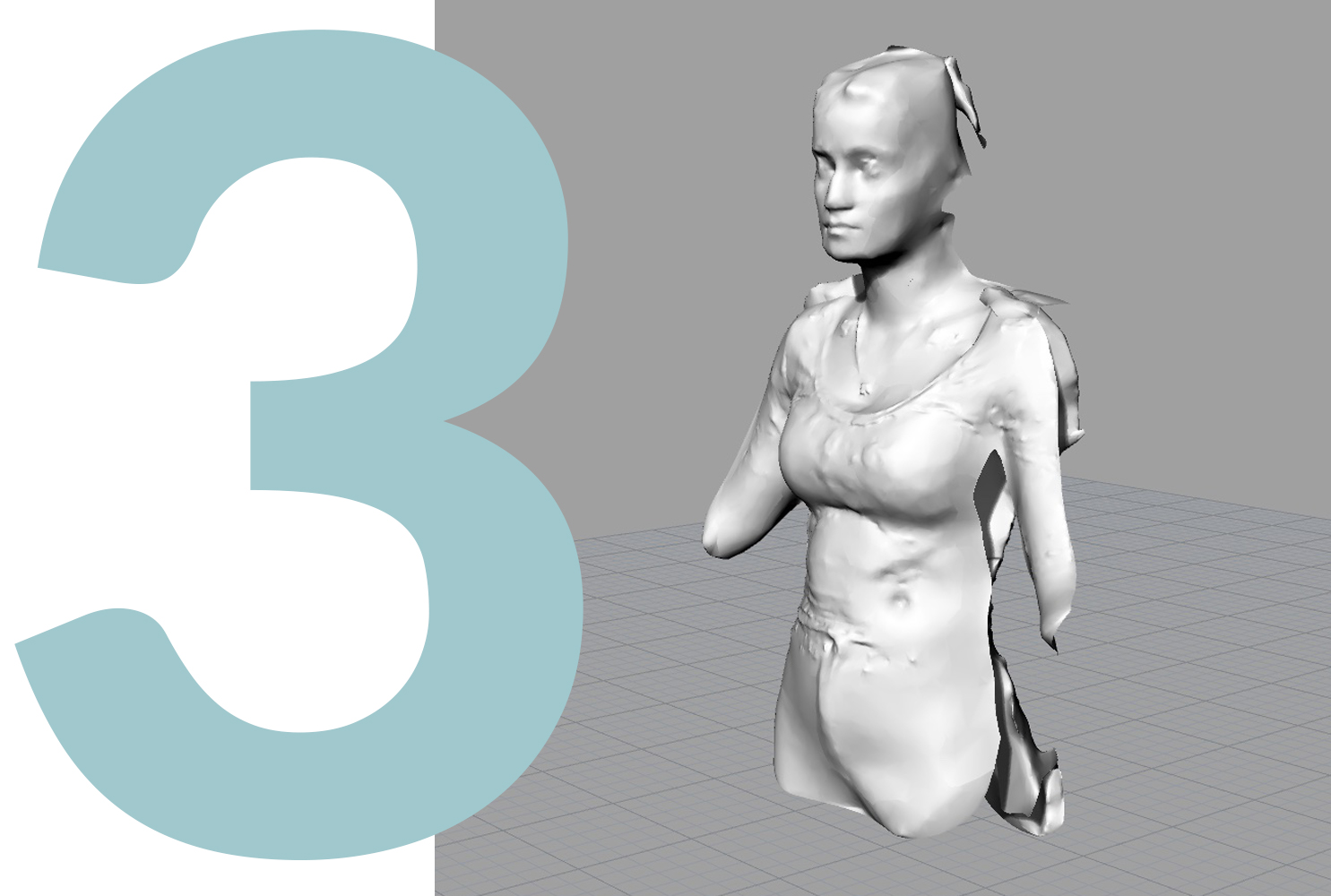 Step 3 - Cleanup and scale the model