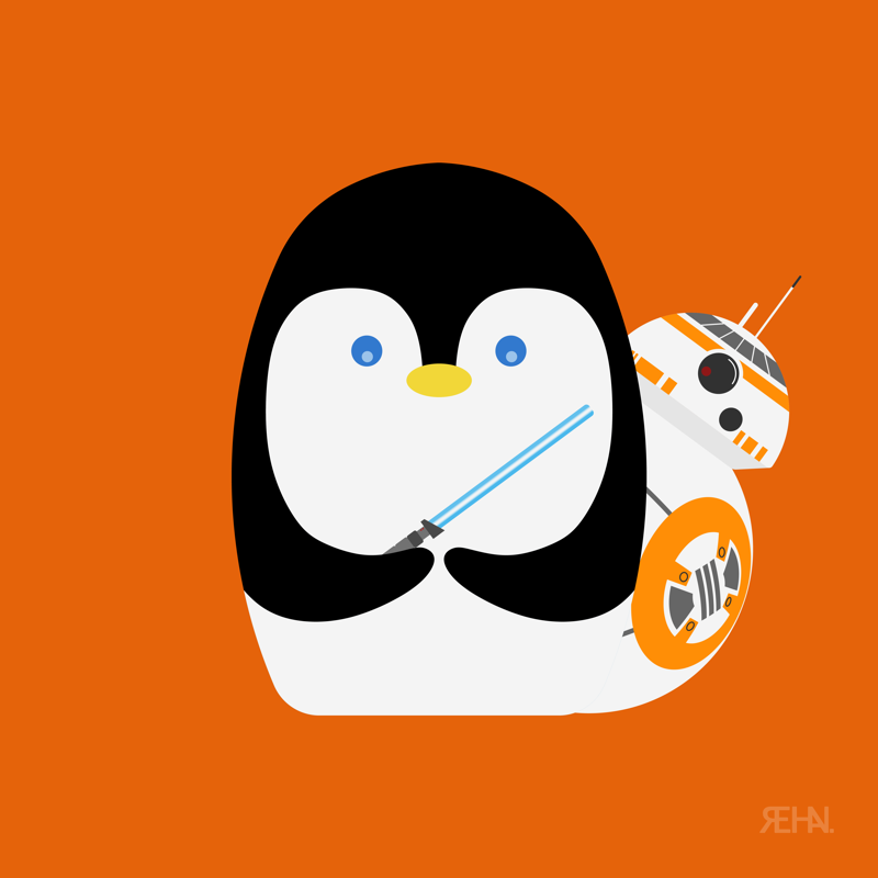 Penguin + BB-8