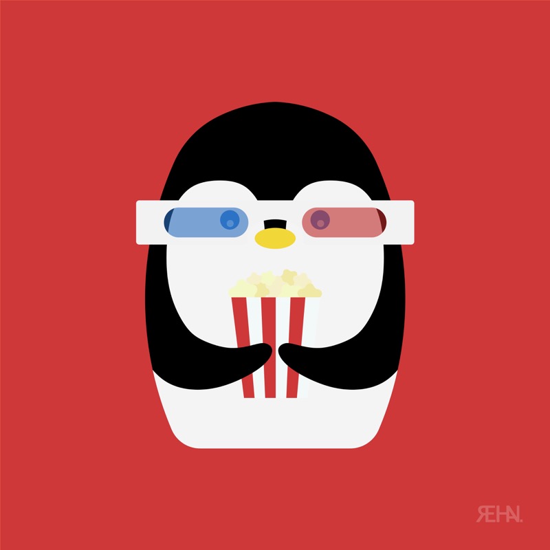 Penguin + Movie Time