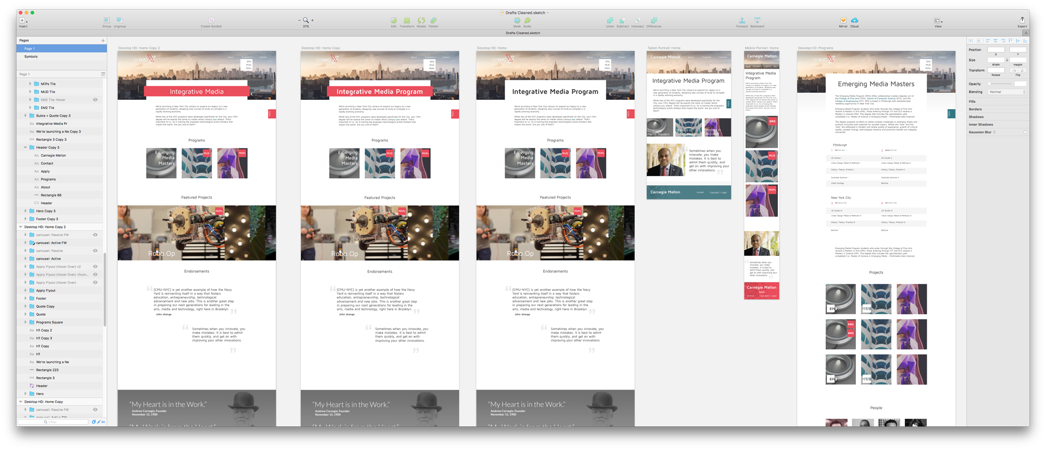 Page Iterations