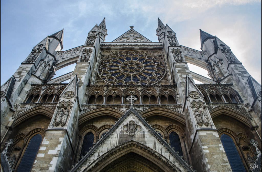 Westminster Abbey side entry
