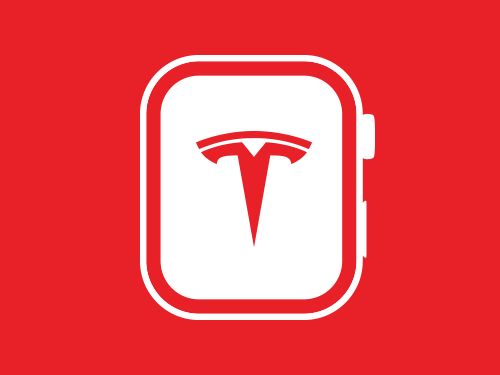 Tesla Watch App Tile
