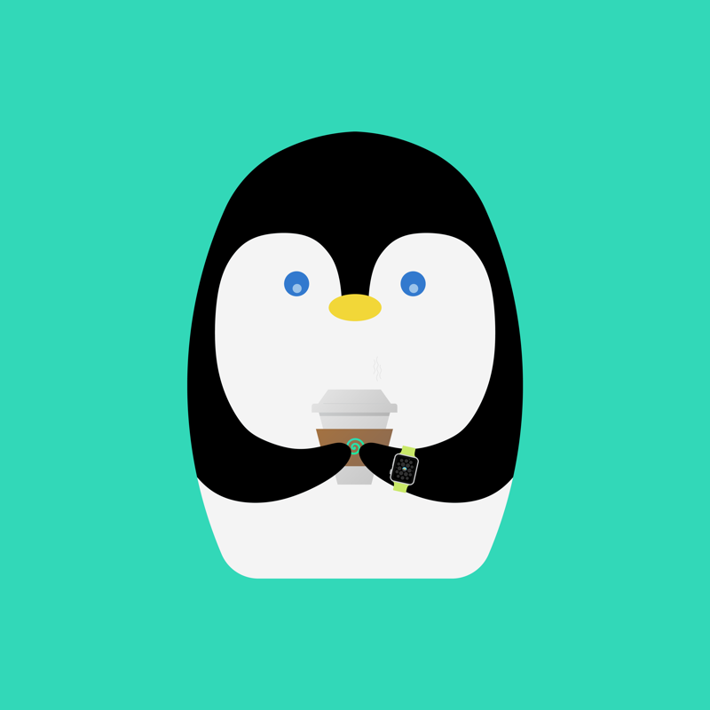 Penguin + Coffee