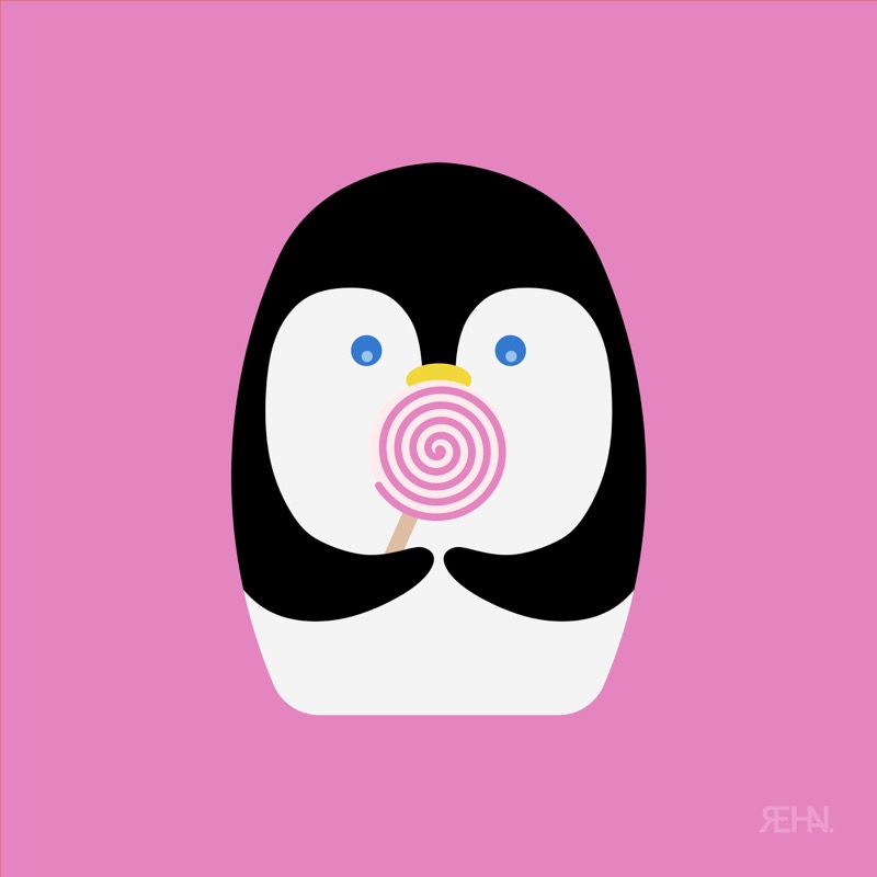 Penguin + Lollipop