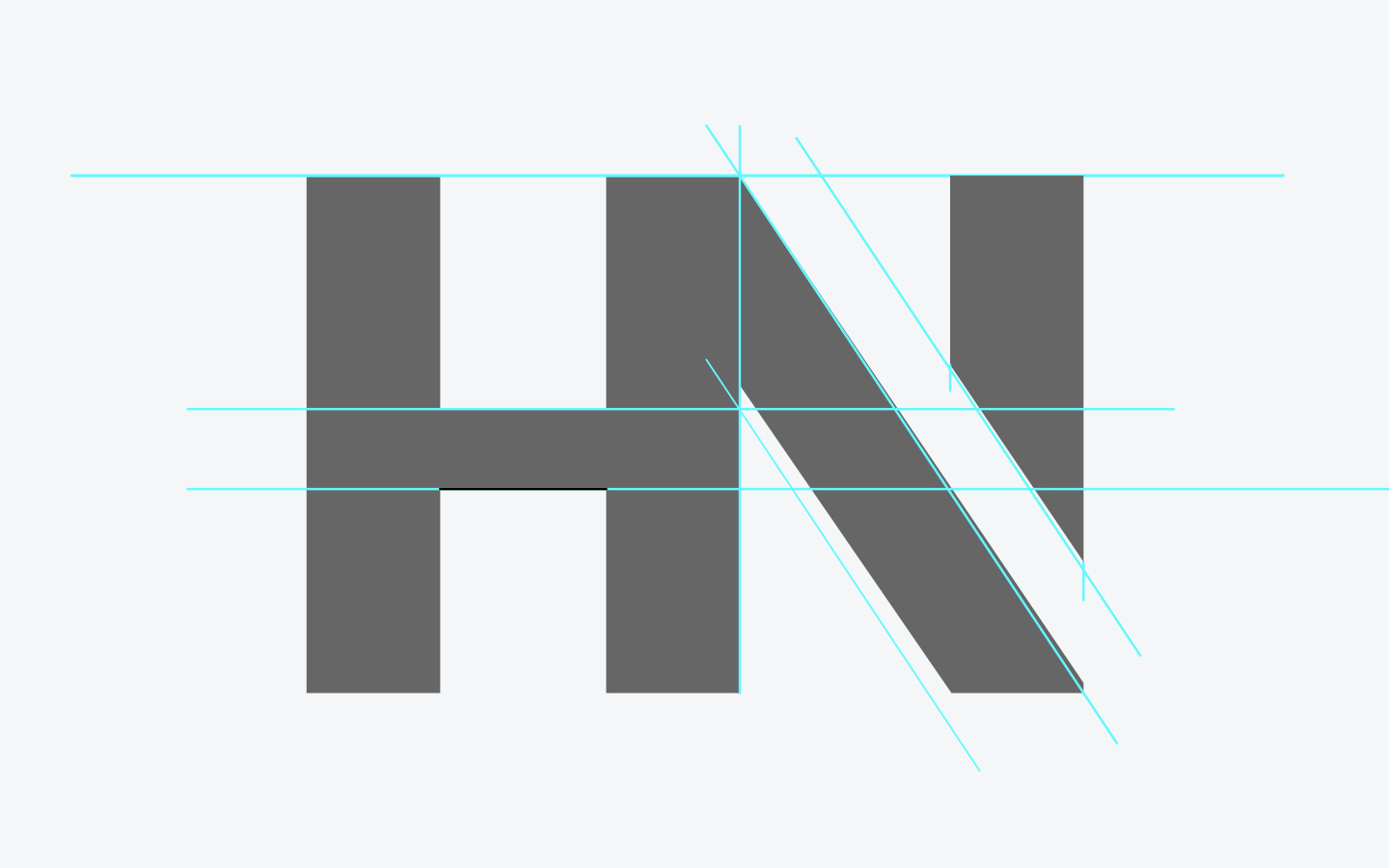 Alignment of the H A and N