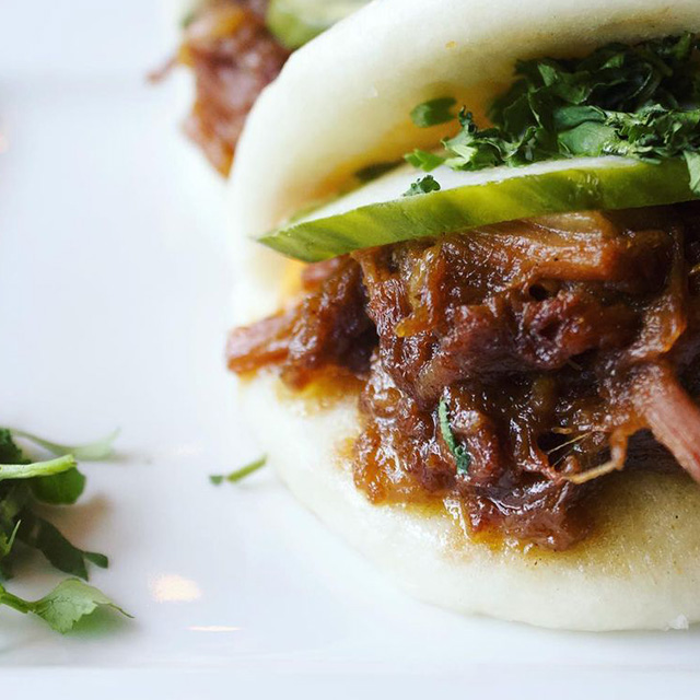 Steamed bao bun