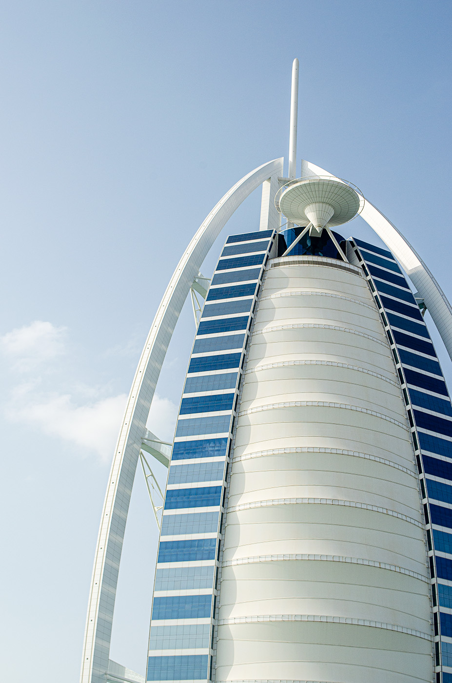 The sail of the Burj Al Arab