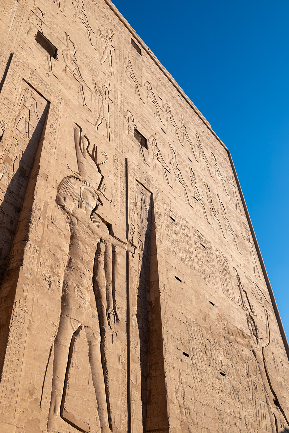 Facade of the temple