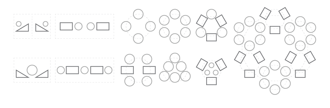 Scarf Pattern Diagrams